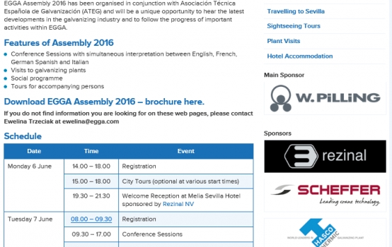 EGGA Assembly 2016 - 6.-9.6.2016, Sevilla